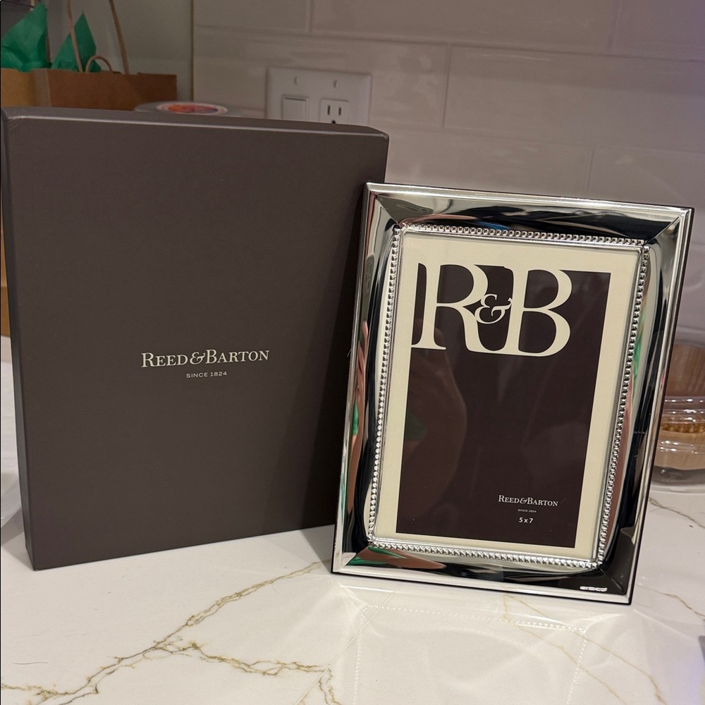 Reed & Barton 5x7 Silver Frame